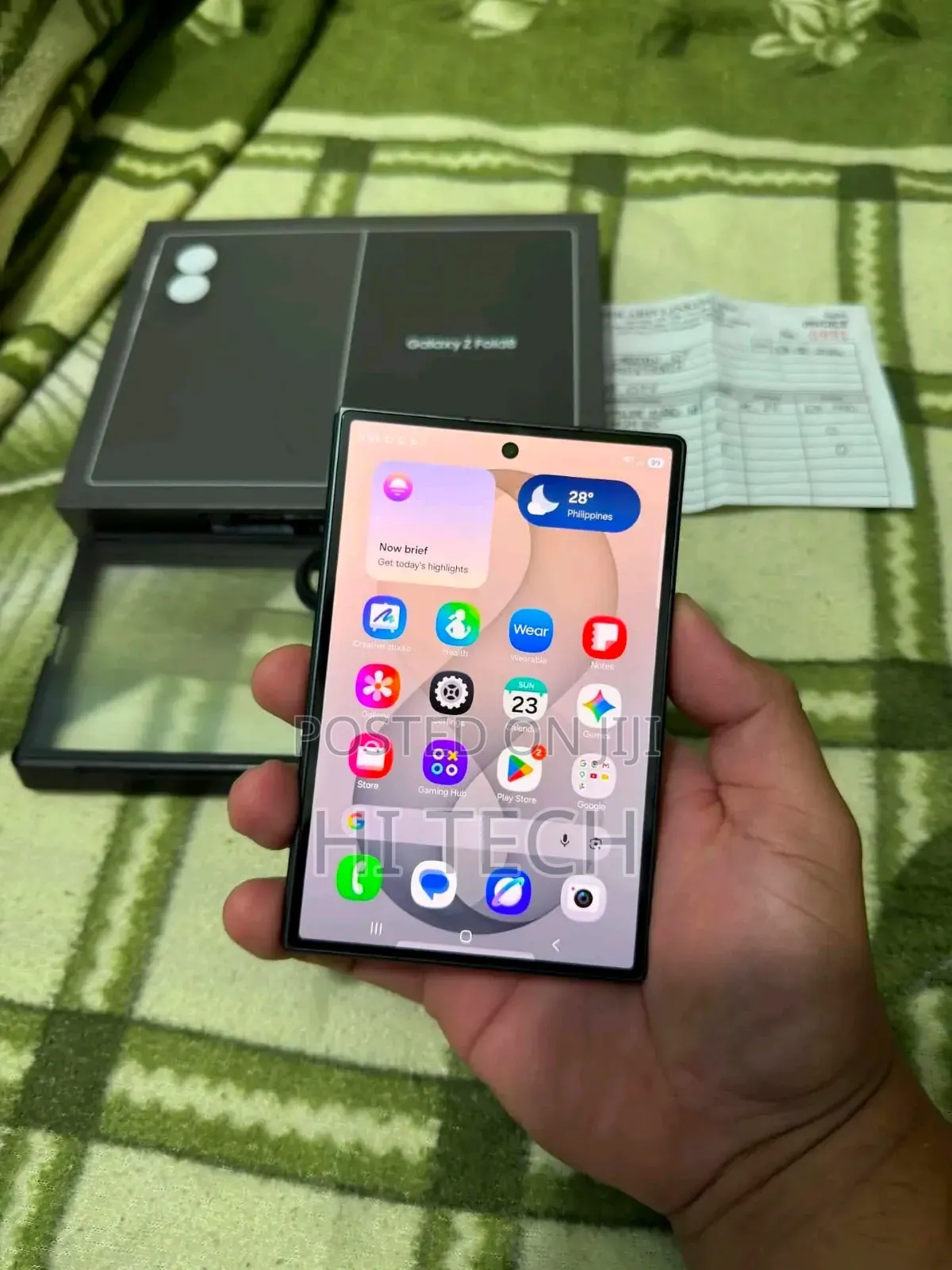 New Samsung Galaxy Z Fold8 1 TB Black