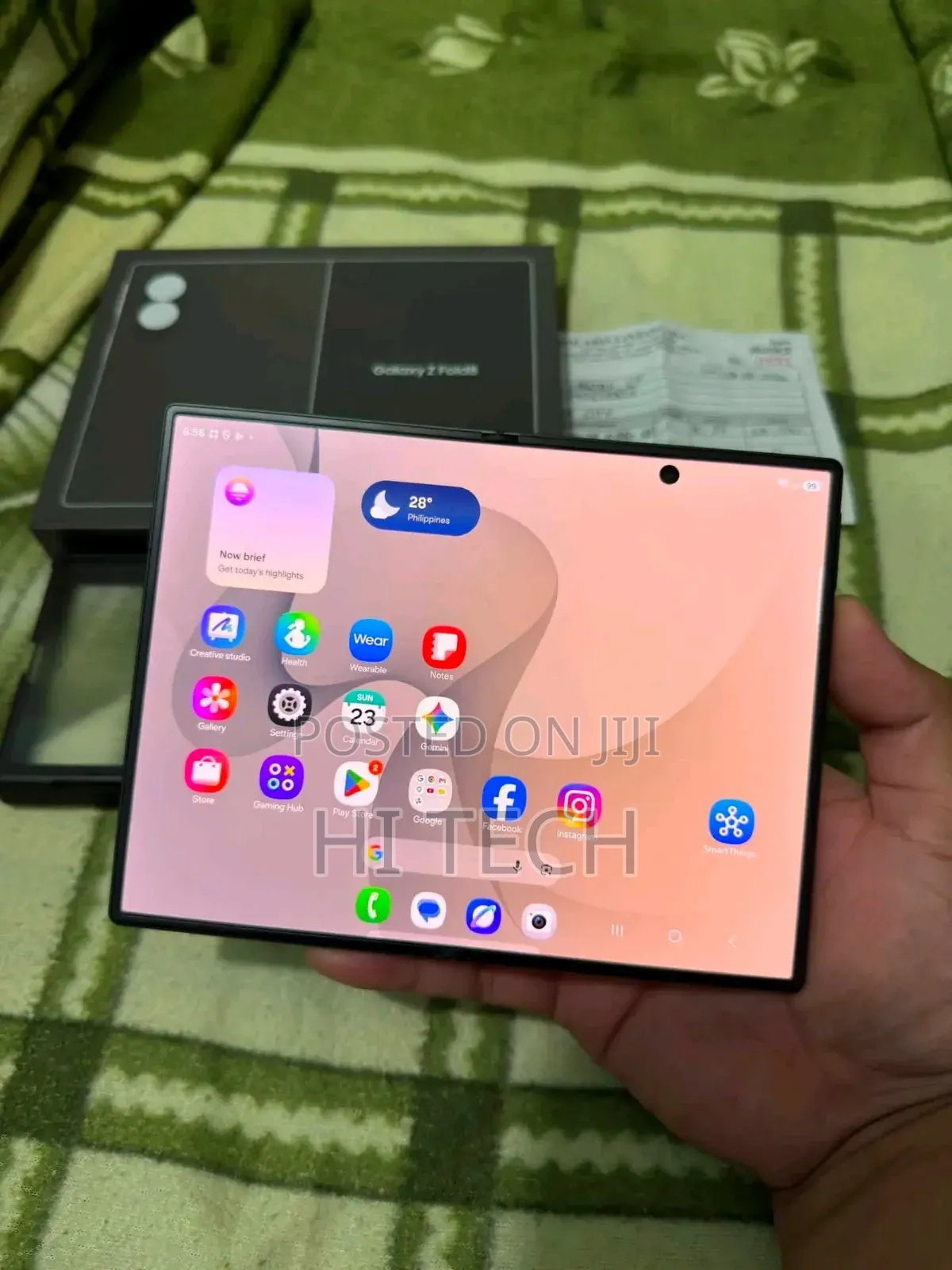 New Samsung Galaxy Z Fold8 1 TB Black