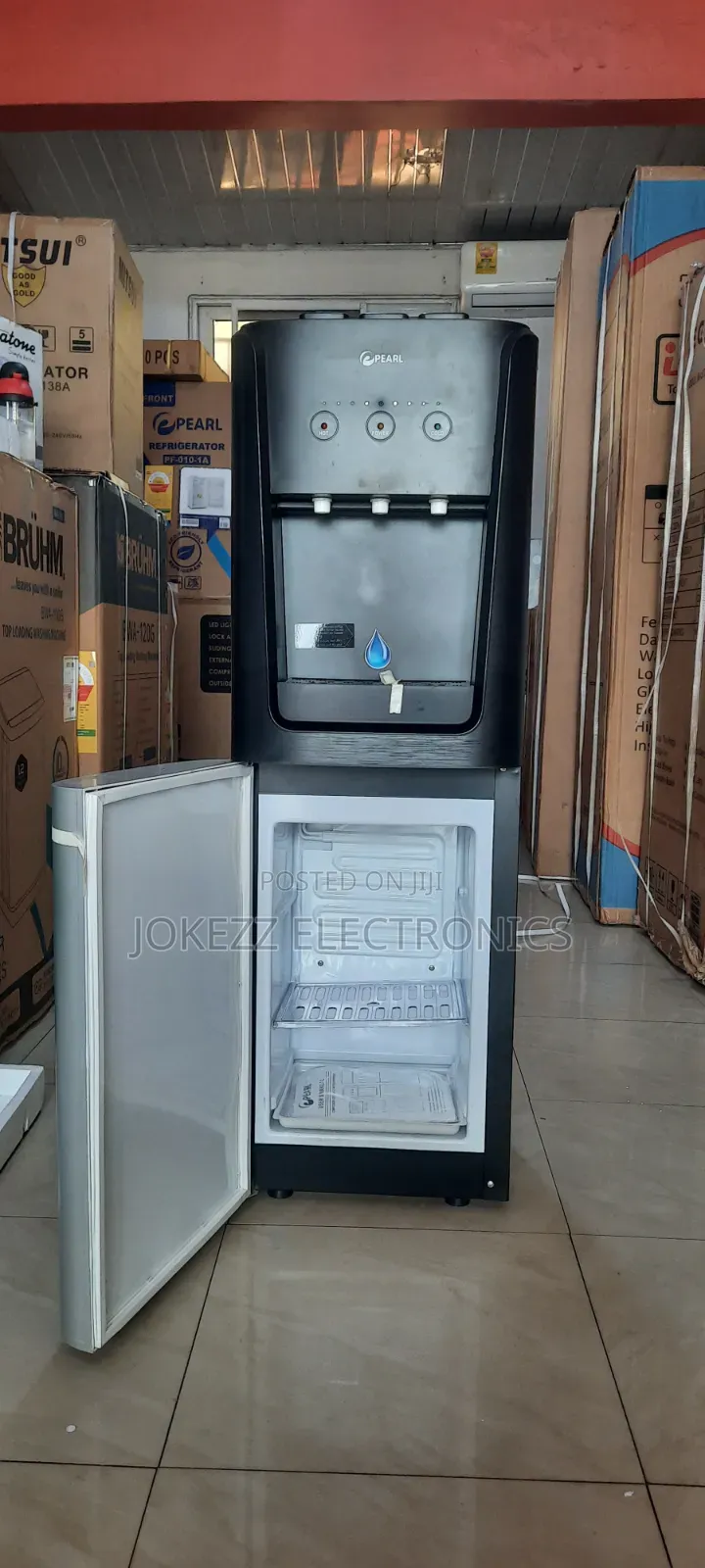 Pearl Water Dispenser With Fridge