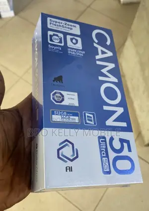 New Tecno Camon 50 Ultra 512 GB Black