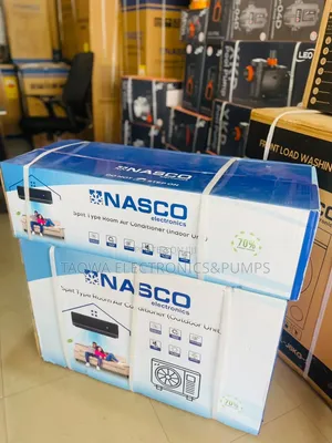2026 Black Nasco 1.5hp Air Conditioner