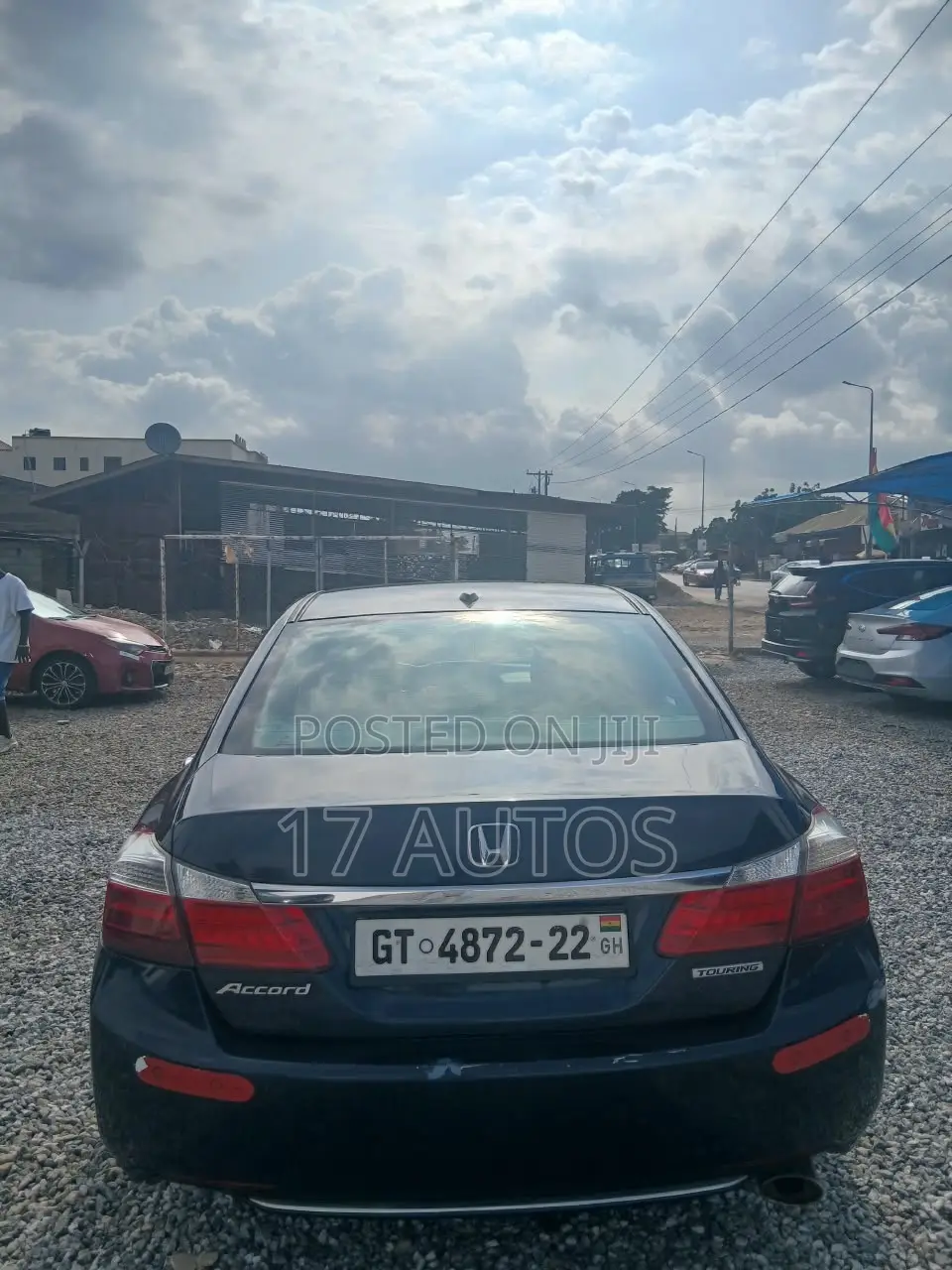Honda Accord Touring V-6 4dr Sedan (3.5L 6cyl 6A) 2014 Blue
