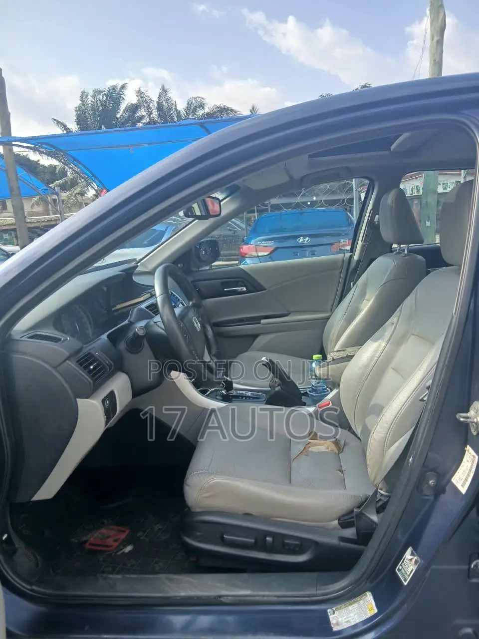 Honda Accord Touring V-6 4dr Sedan (3.5L 6cyl 6A) 2014 Blue