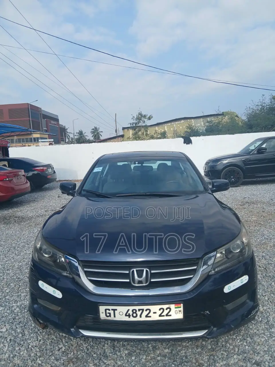 Honda Accord Touring V-6 4dr Sedan (3.5L 6cyl 6A) 2014 Blue