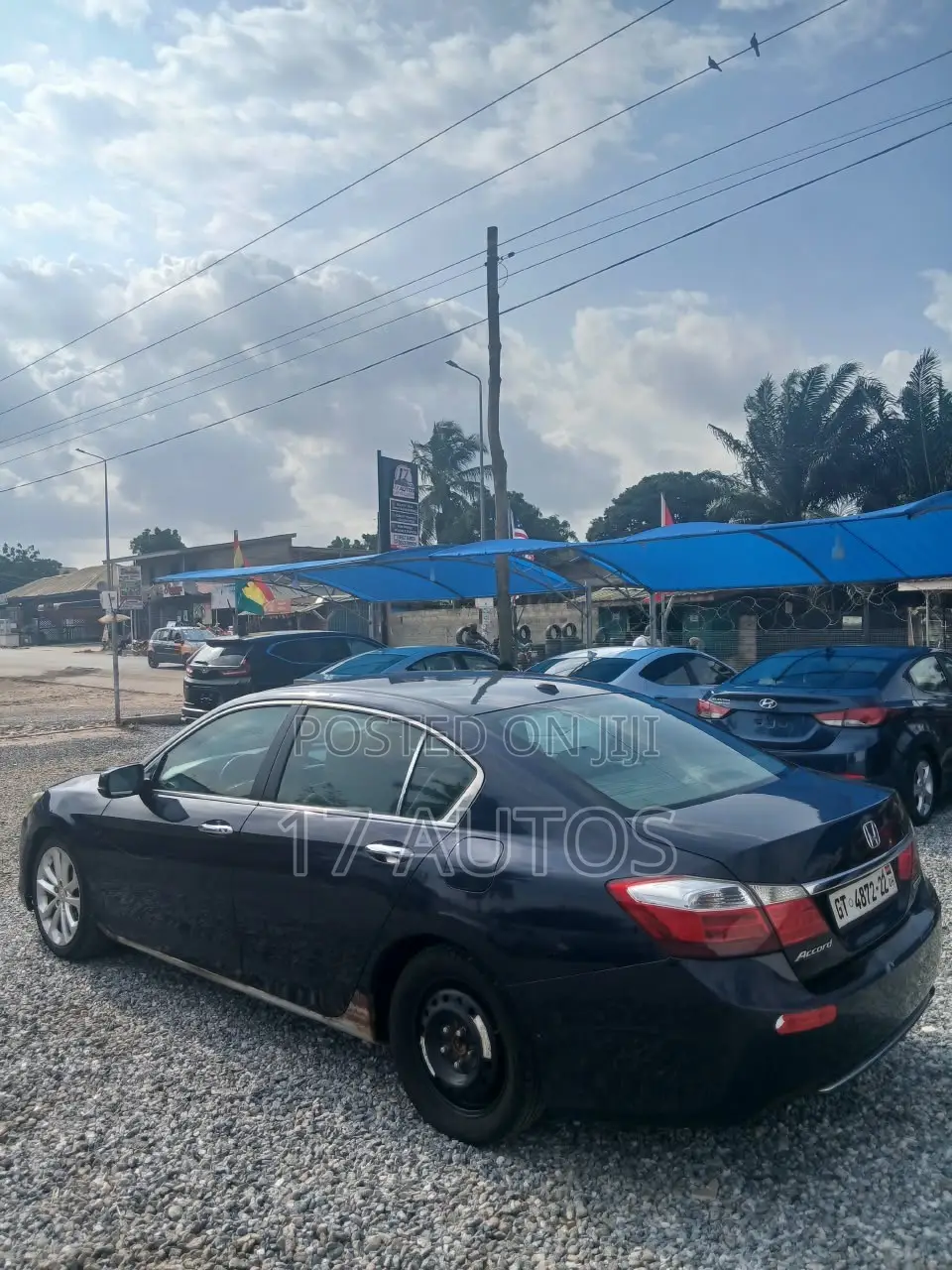 Honda Accord Touring V-6 4dr Sedan (3.5L 6cyl 6A) 2014 Blue