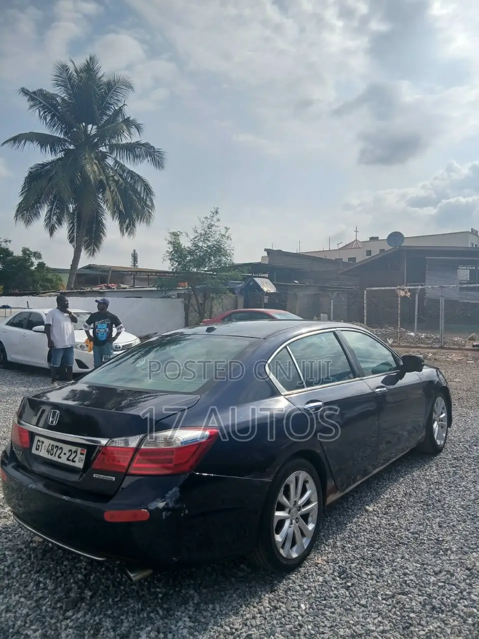 Honda Accord Touring V-6 4dr Sedan (3.5L 6cyl 6A) 2014 Blue