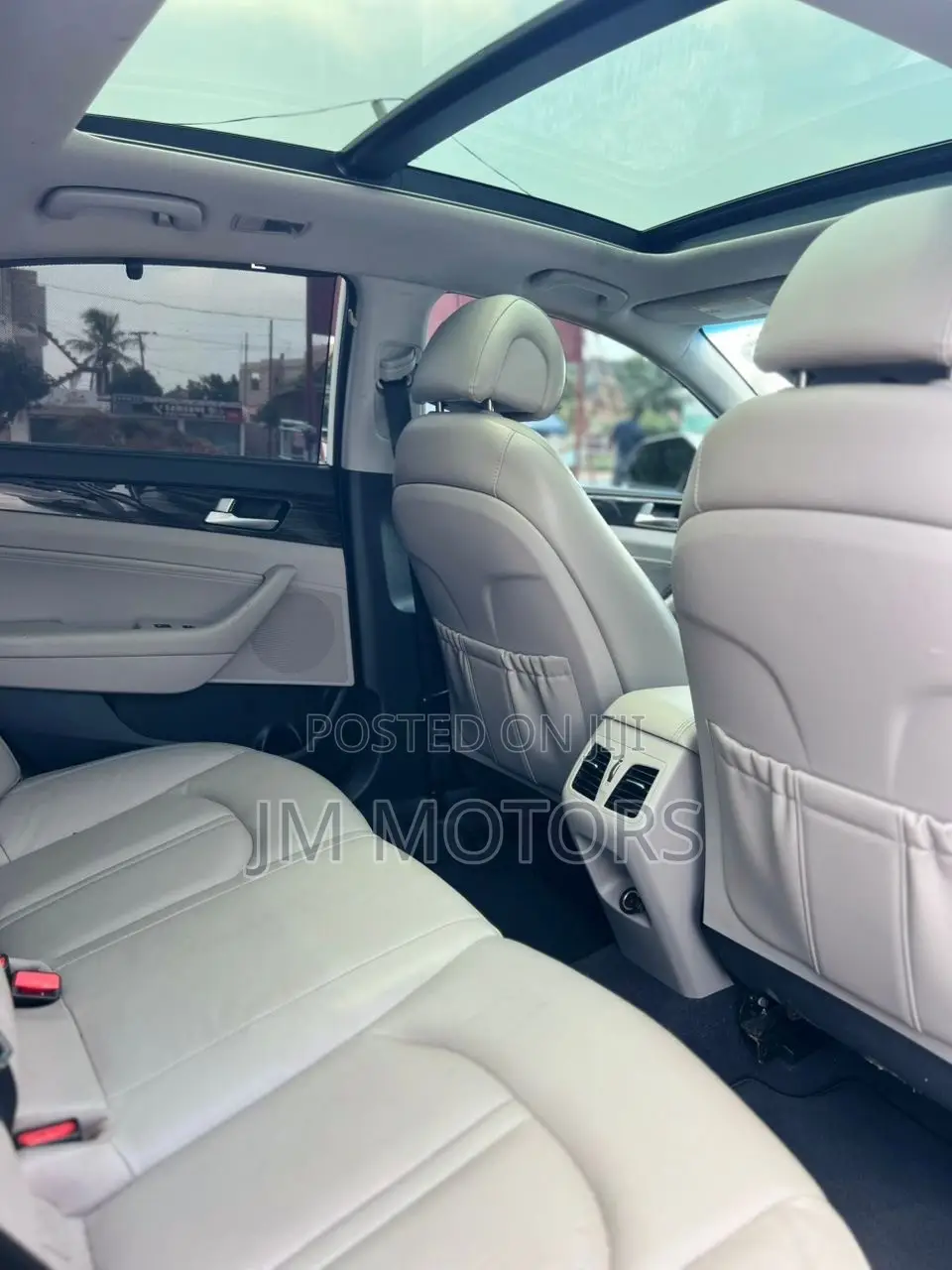 Hyundai Sonata Limited 2.0T Seban (2.0L 4cyl 6A) 2017 White