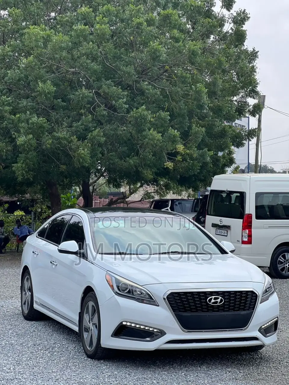 Hyundai Sonata Limited 2.0T Seban (2.0L 4cyl 6A) 2017 White