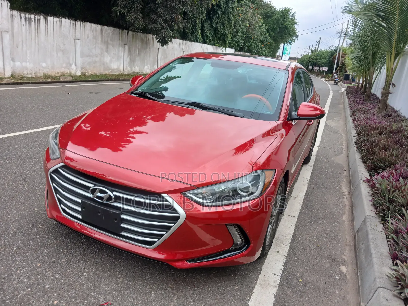Hyundai Elantra 2018 Red