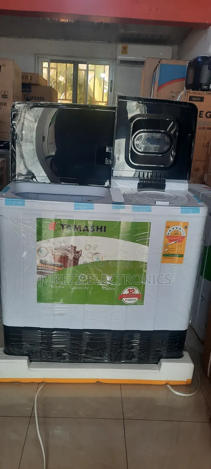 Tamashi 16kg Twin Tup Washing Machine