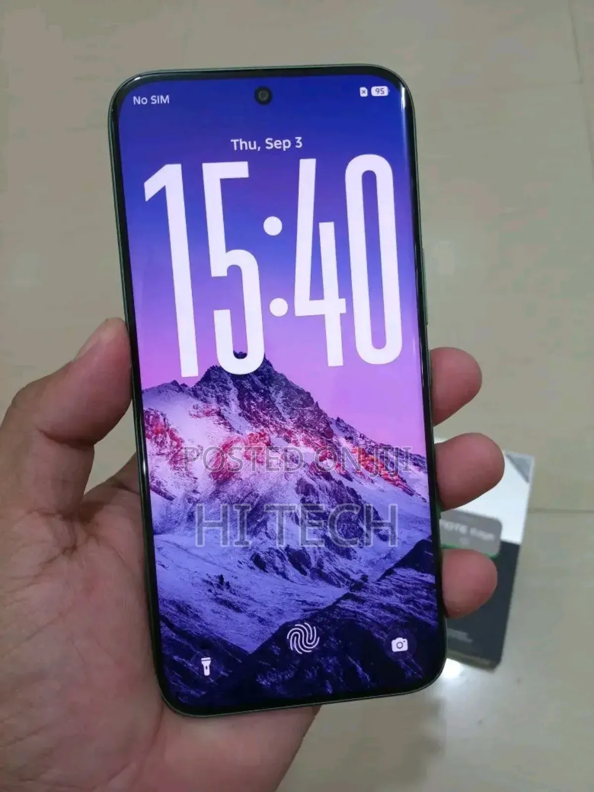 Infinix Note Edge 256 GB Green