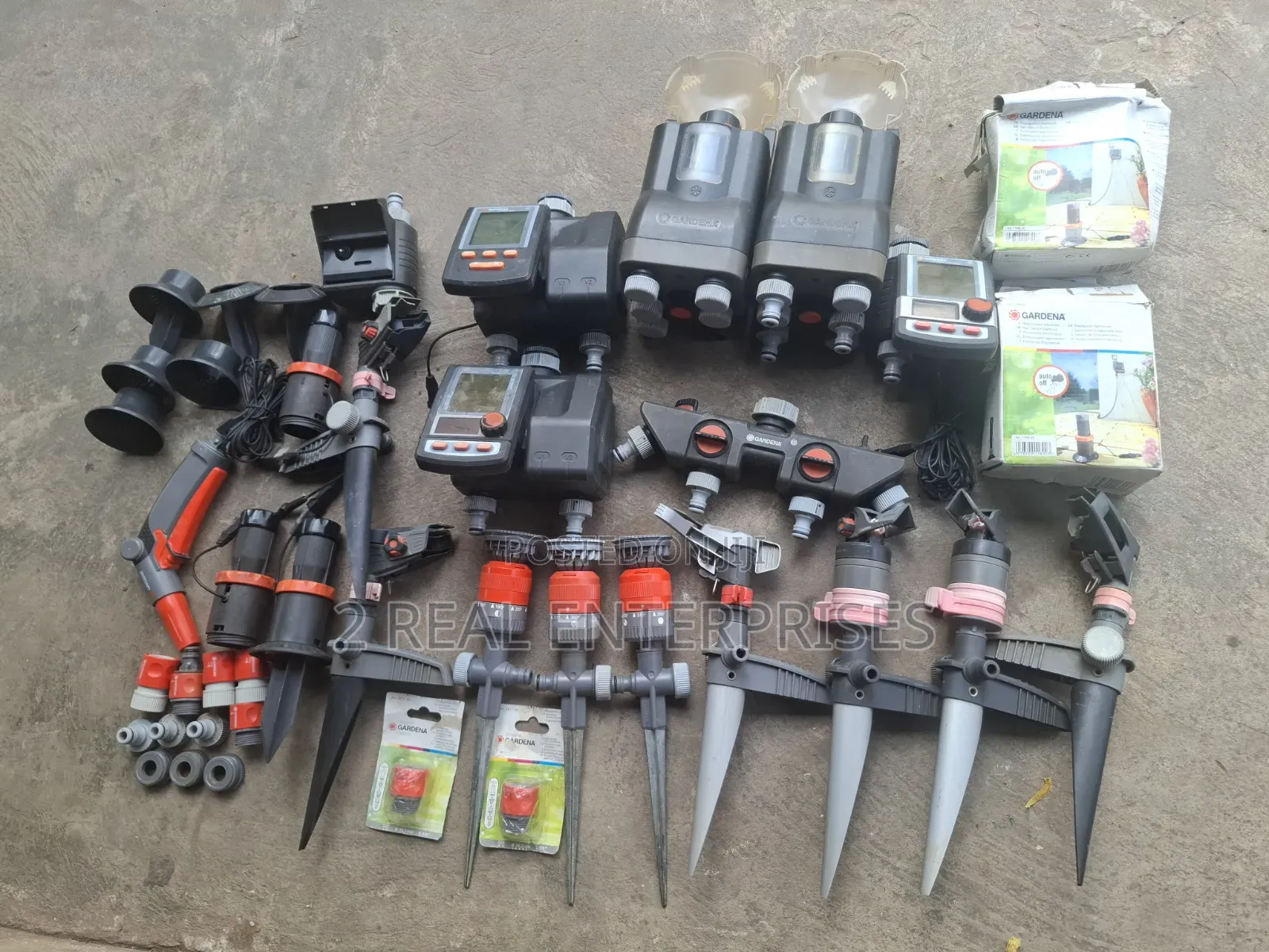 GARDENA Automatic Irrigation Micro-Drip System Components