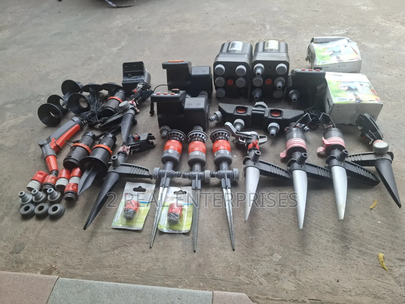 GARDENA Automatic Irrigation Micro-Drip System Components