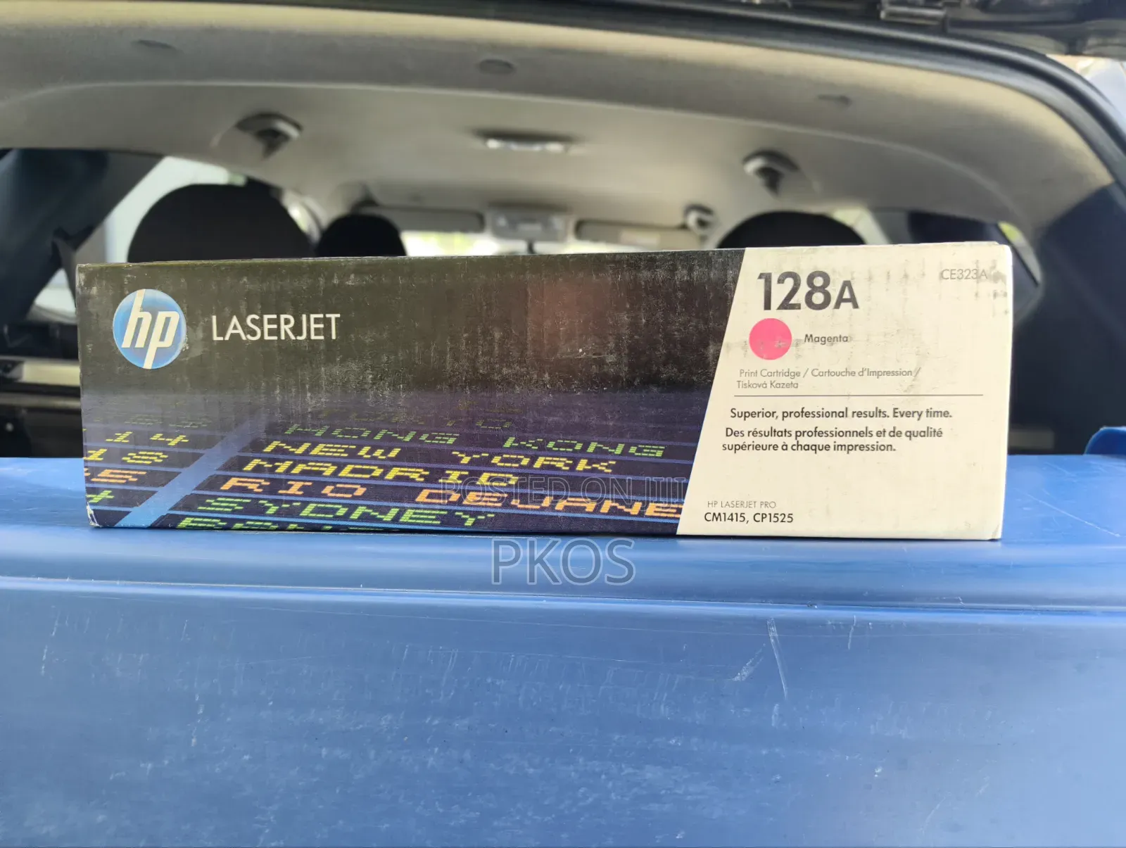 HP 128A (BLACK,CYAN,MAGENTA,YELLOW) Original LaserJet Toner Cartridges