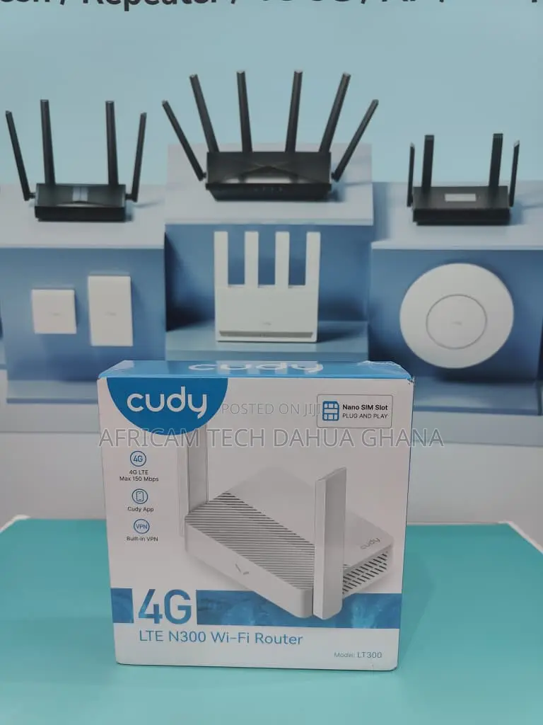 Cudy 4G N300 Wi-Fi Router With USB-C Power Input