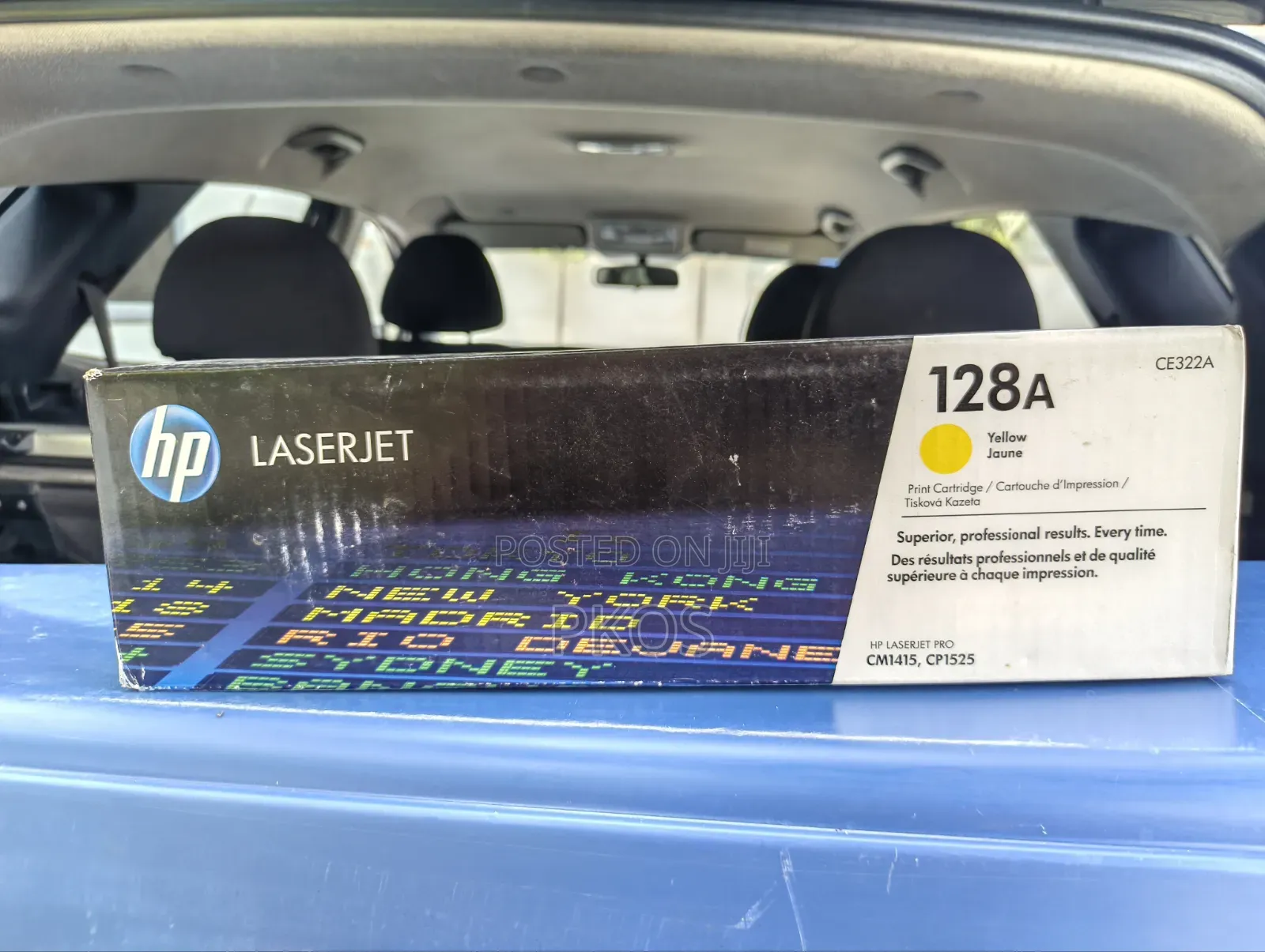 HP 128A (BLACK,CYAN,MAGENTA,YELLOW) Original LaserJet Toner Cartridges