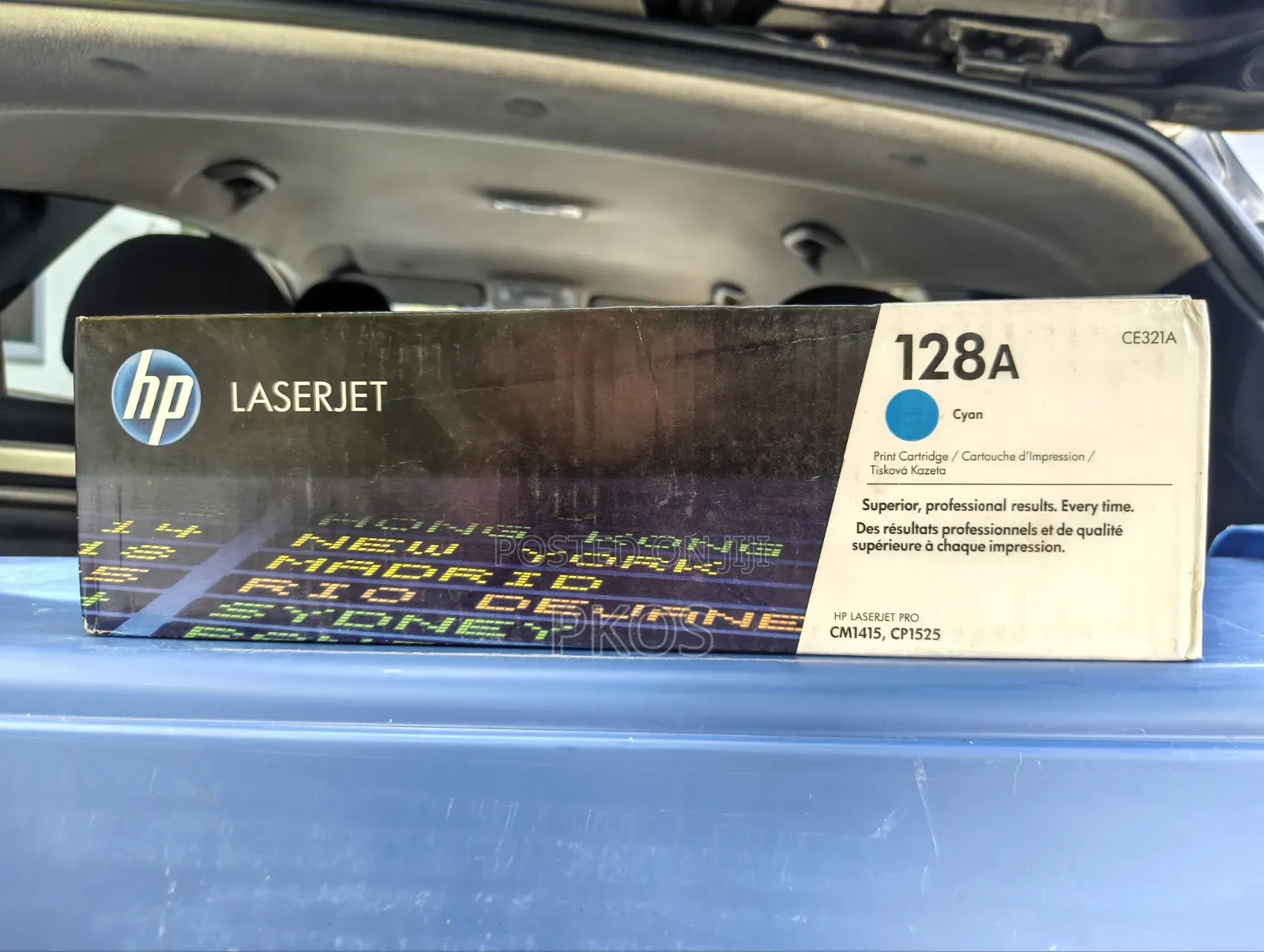 HP 128A (BLACK,CYAN,MAGENTA,YELLOW) Original LaserJet Toner Cartridges