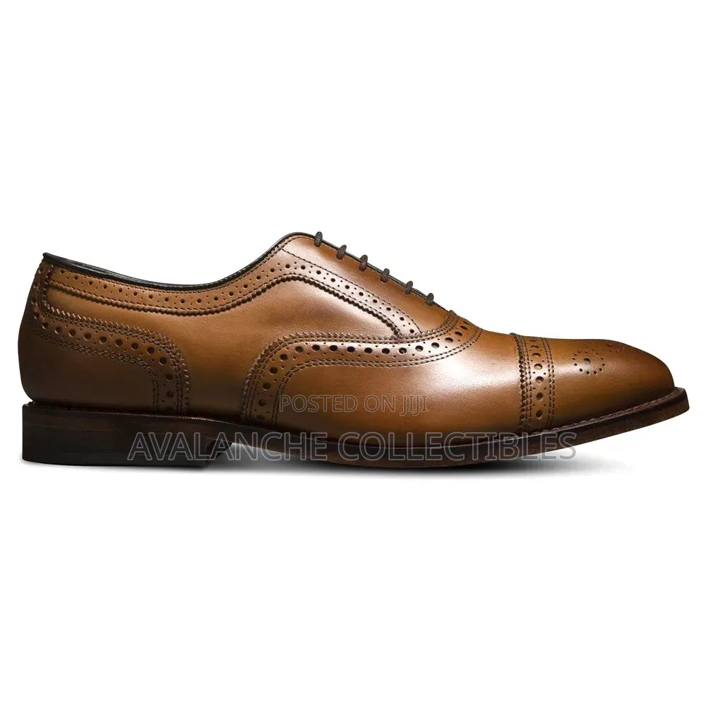 Allen Edmonds Strand Captoe Oxford Brogues Shoes Size 41.5