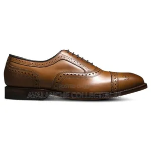 Allen Edmonds Strand Captoe Oxford Brogues Shoes Size 41.5