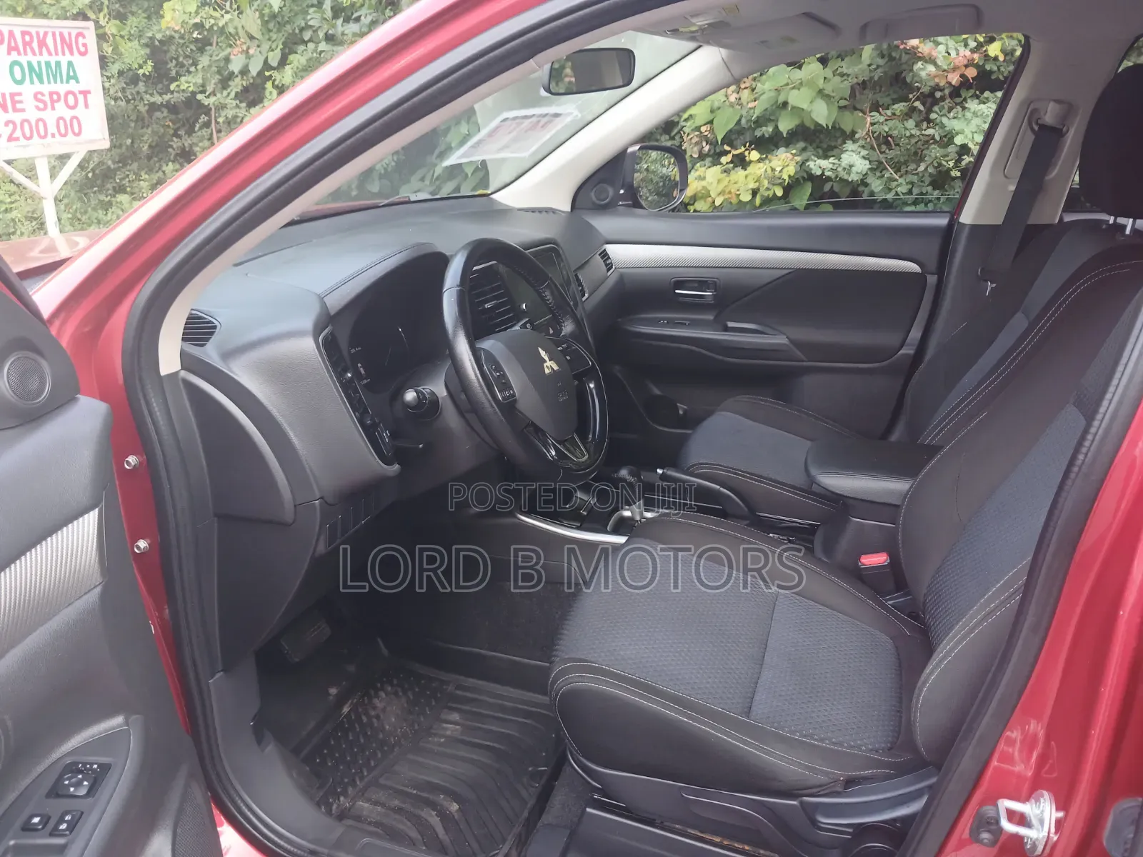 Mitsubishi Outlander Sport 2017 Red