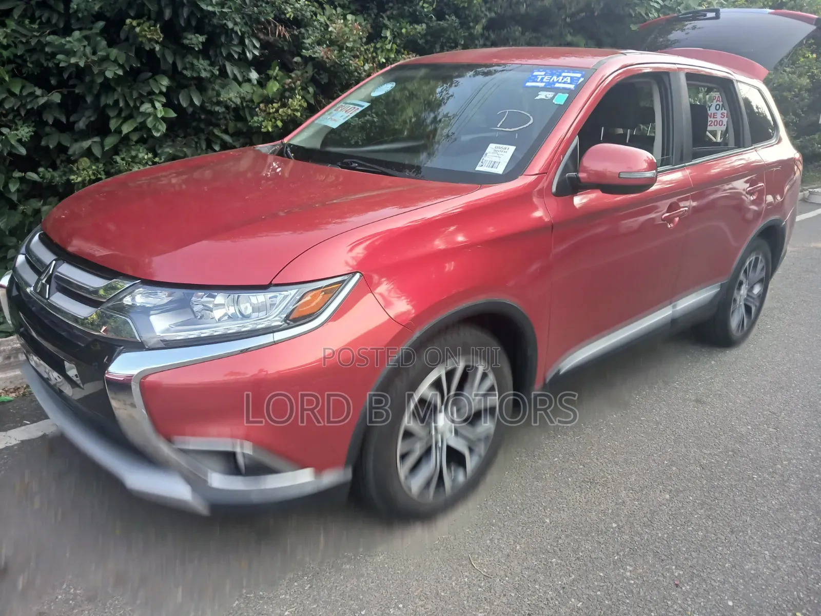 Mitsubishi Outlander Sport 2017 Red
