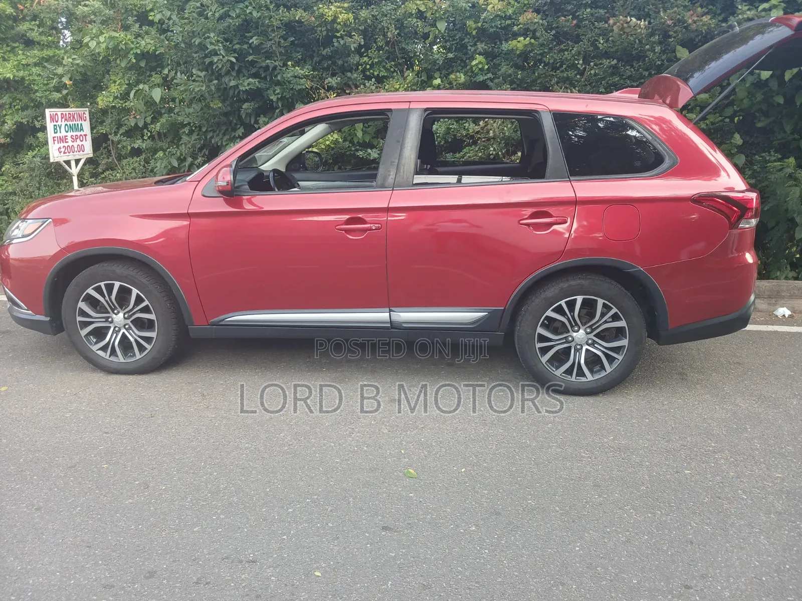 Mitsubishi Outlander Sport 2017 Red