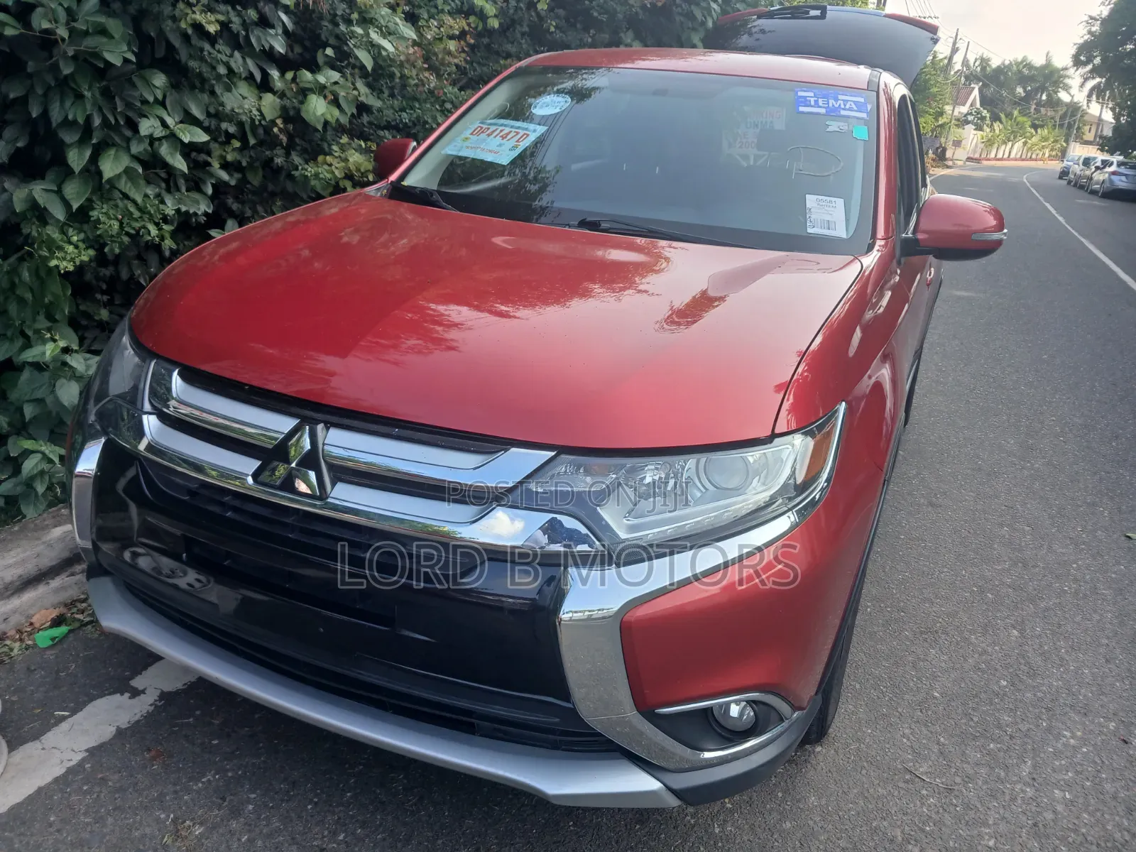 Mitsubishi Outlander Sport 2017 Red