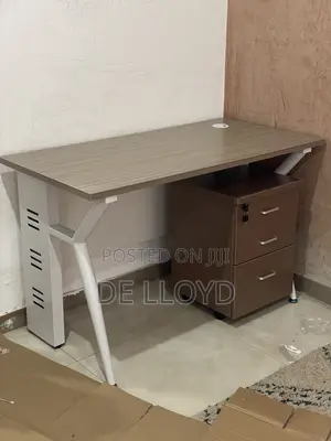 120 Cm by 60 Cm Table With Cabinets