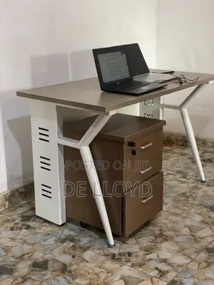 120 Cm by 60 Cm Table With Cabinets