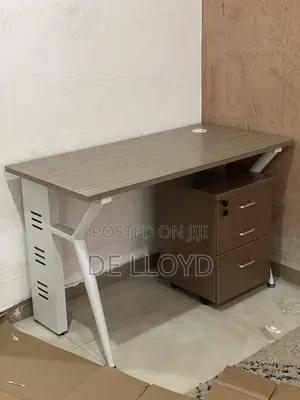 120 Cm by 60 Cm Table With Cabinets