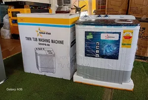 Clean More Clothes With the Spacious Gold Star 9KG Twin Tub9kg