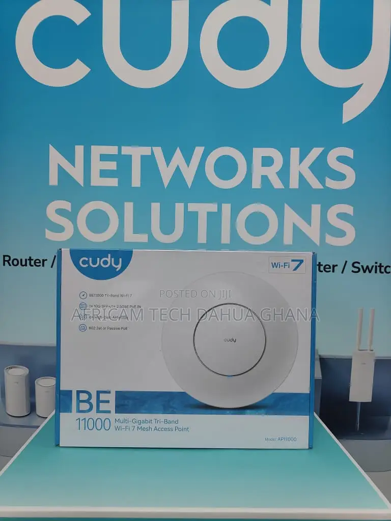 Cudy BE11000 Multi-Gigabit Tri-Band Wi-Fi 7 Mesh Access Point