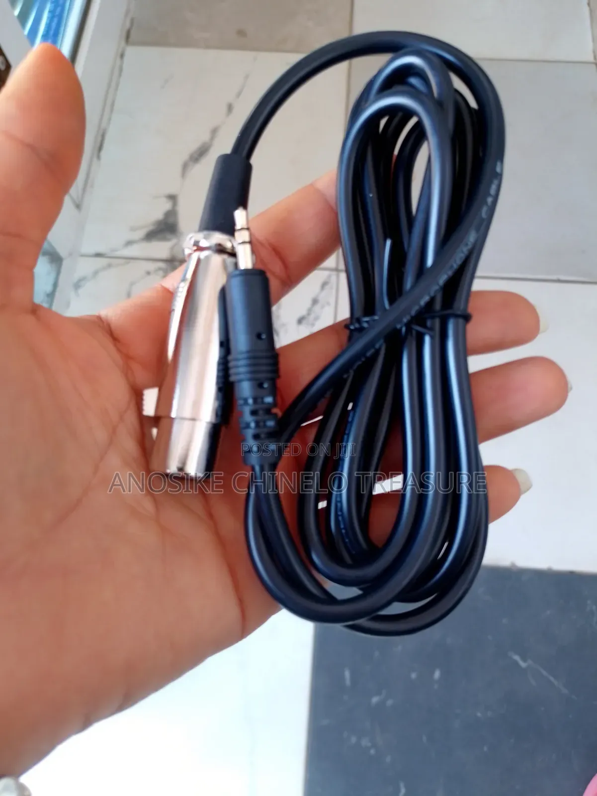XLR Female to 6.35mm Male Microphone Audio Cable
