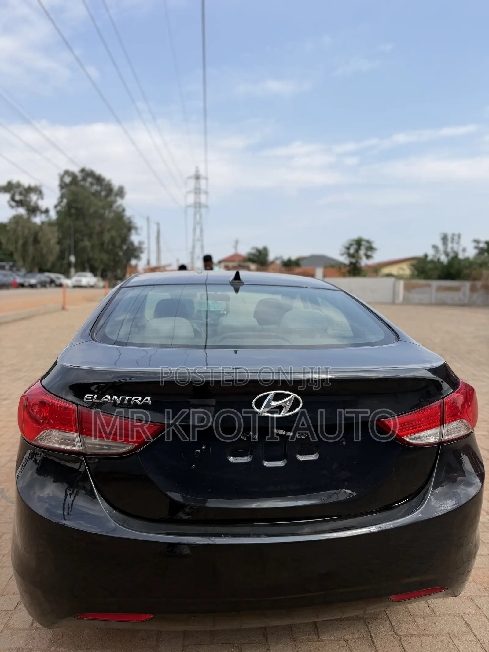 Hyundai Elantra 2013 Black