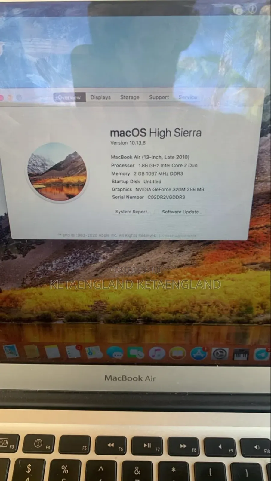 Laptop Apple MacBook 2009 2GB Intel Core i3 HDD+SSD 256GB