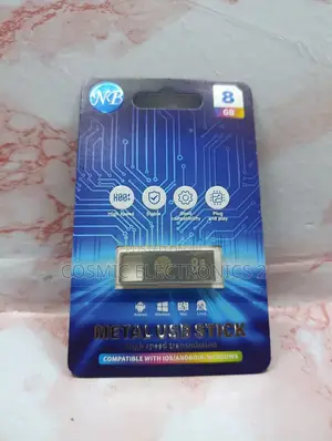 NB 8GB Metal USB Flash Drive Portable Memory Stick