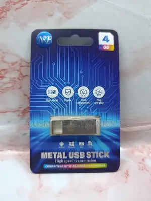 NB 8GB Metal USB Flash Drive Portable Memory Stick