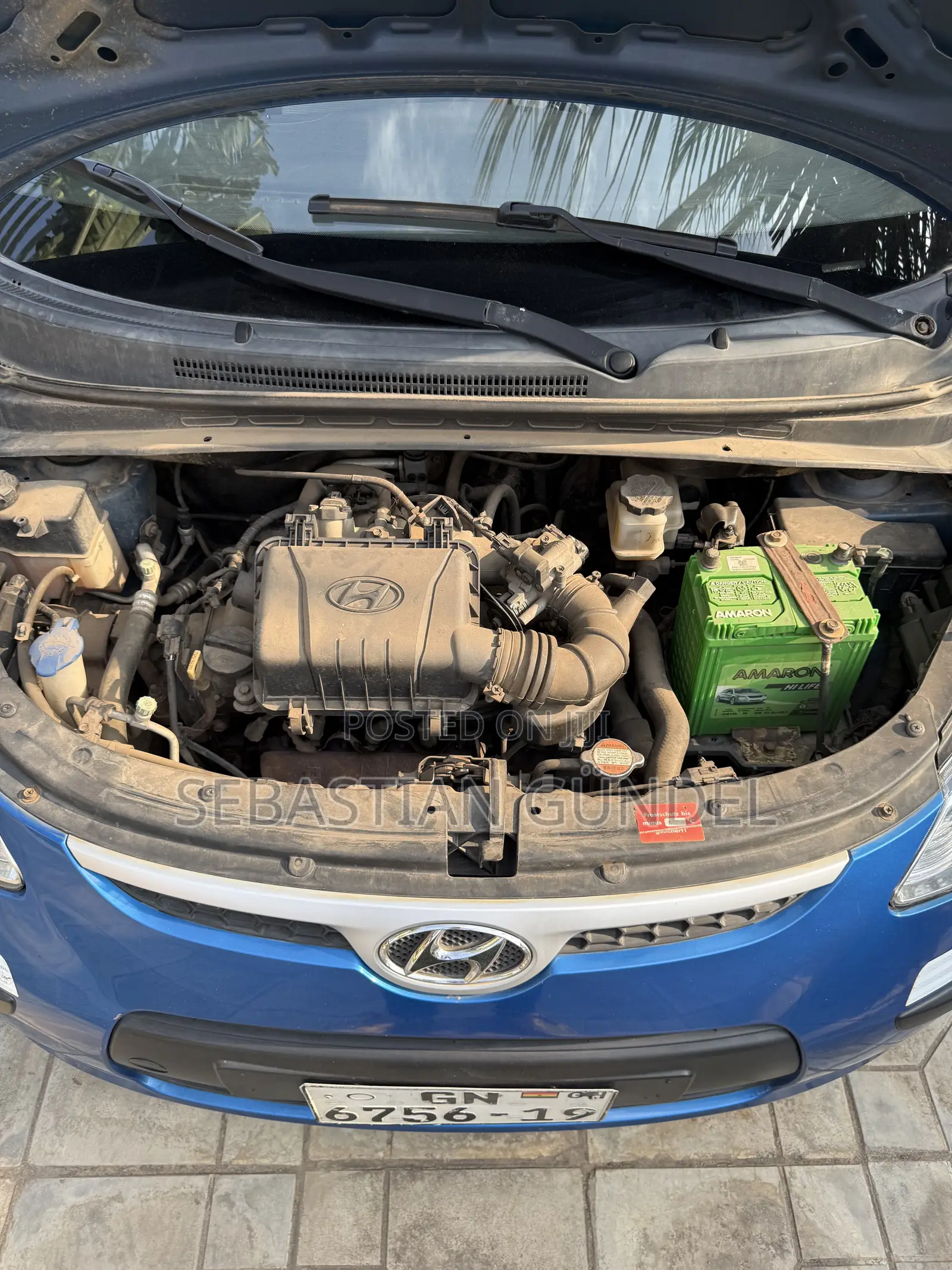 Hyundai I10 2008 Blue