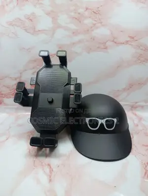 Helmet Style 360° Rotatable Anti-Shake Mobile Phone Holder
