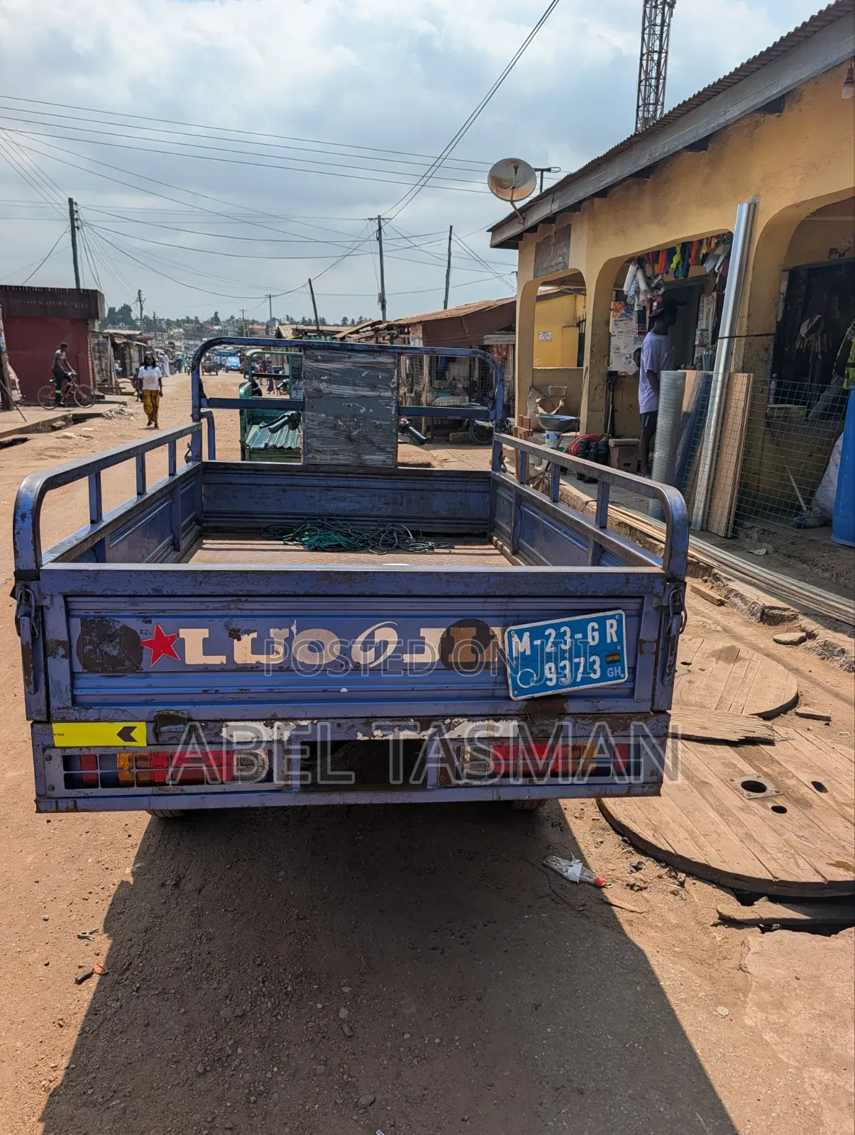 Luojia Clean Tricycle 2023 Blue