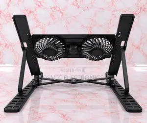 X3 Laptop Cooling Pad With Dual 14cm Fans and Adjustable Stand