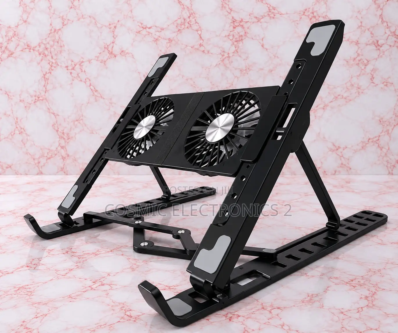 X3 Laptop Cooling Pad With Dual 14cm Fans and Adjustable Stand