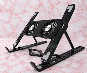 X3 Laptop Cooling Pad With Dual 14cm Fans and Adjustable Stand