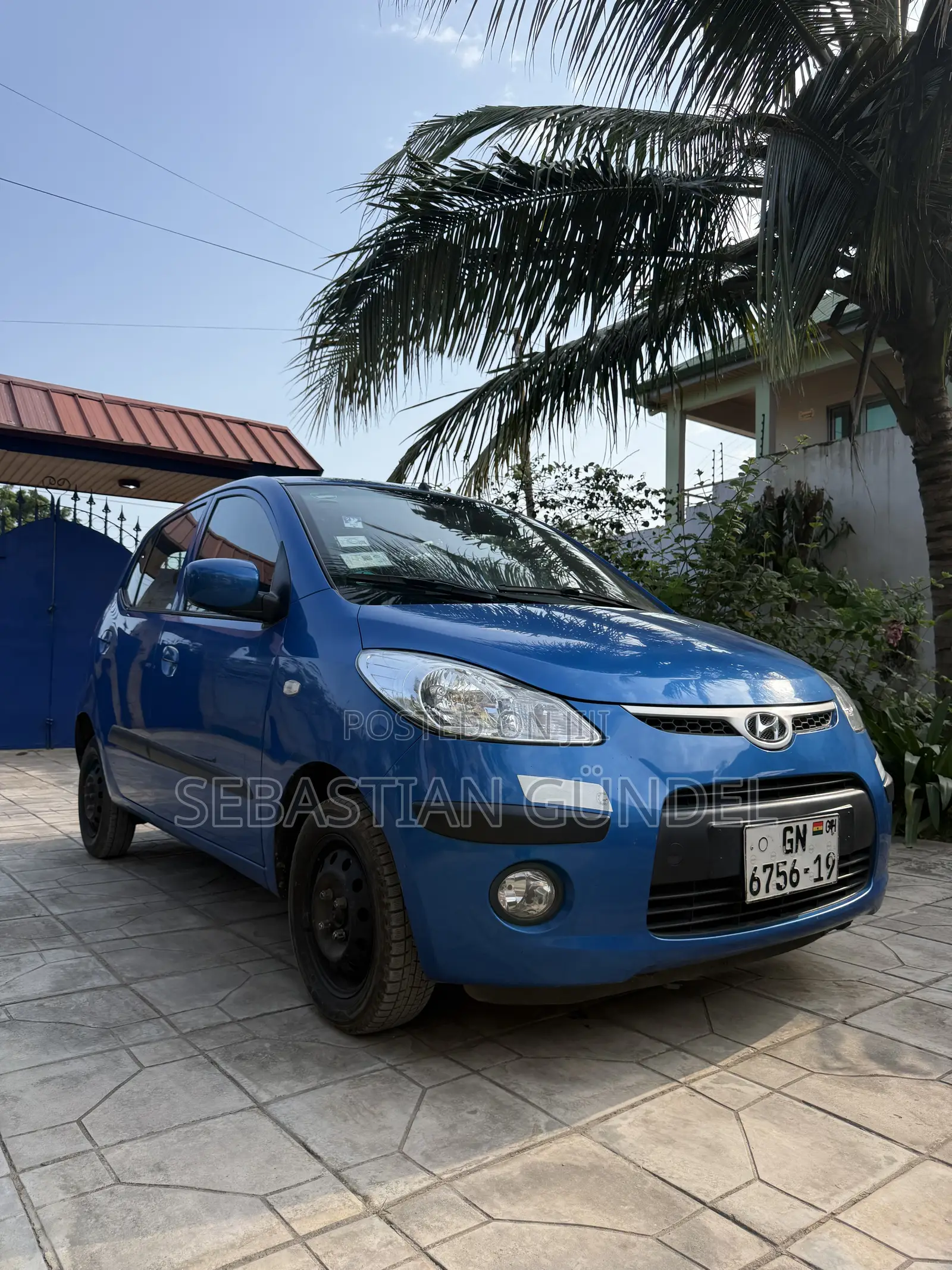 Hyundai I10 2008 Blue
