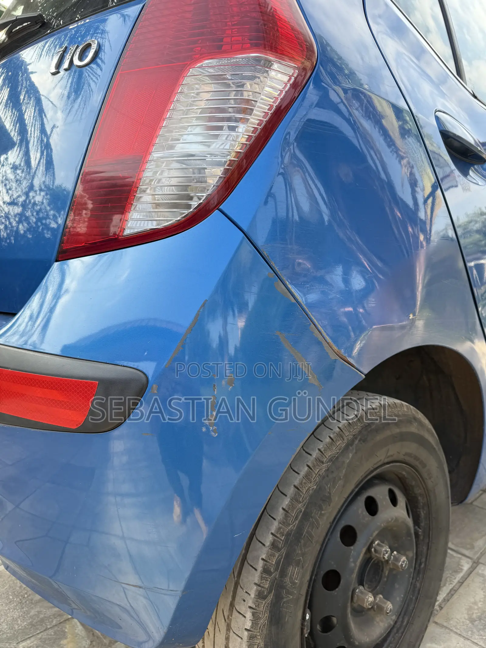 Hyundai I10 2008 Blue