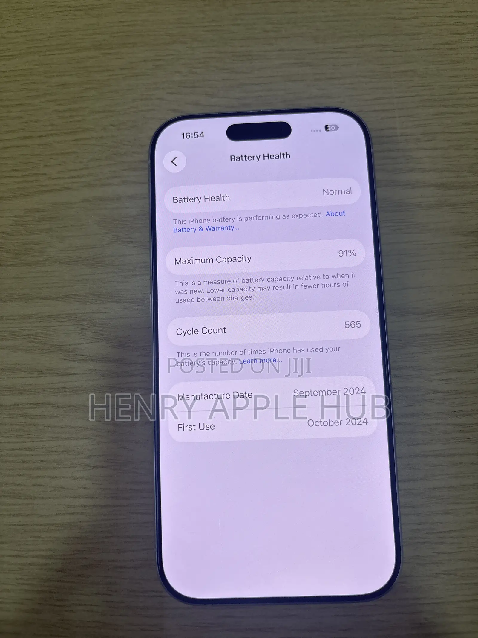 Apple iPhone 16 Pro 128 GB White