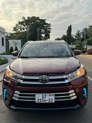 Toyota Highlander Limited 4x4 V6 (3.5L 6cyl 8A) 2018 Red