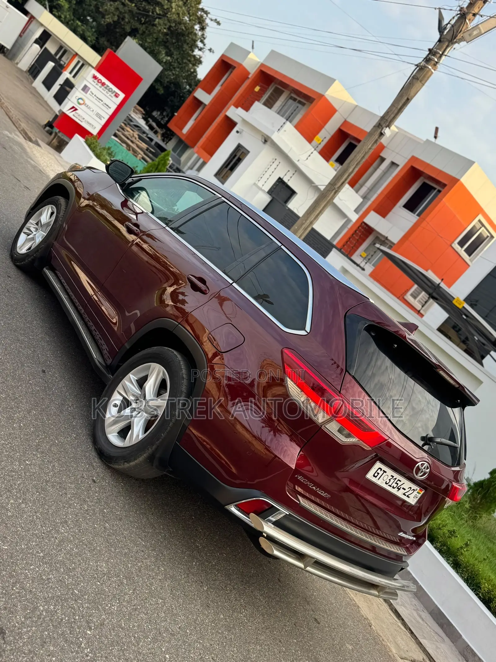 Toyota Highlander Limited 4x4 V6 (3.5L 6cyl 8A) 2018 Red