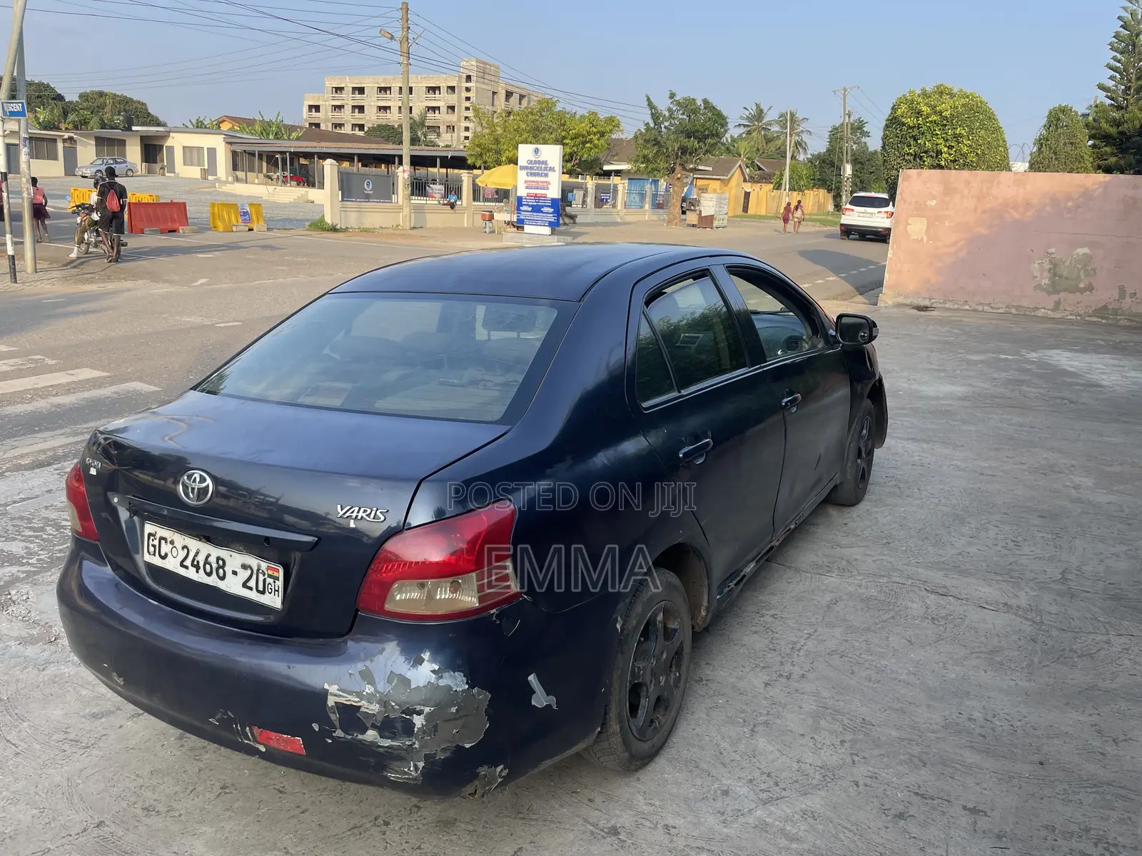 Toyota Yaris 2008 Blue