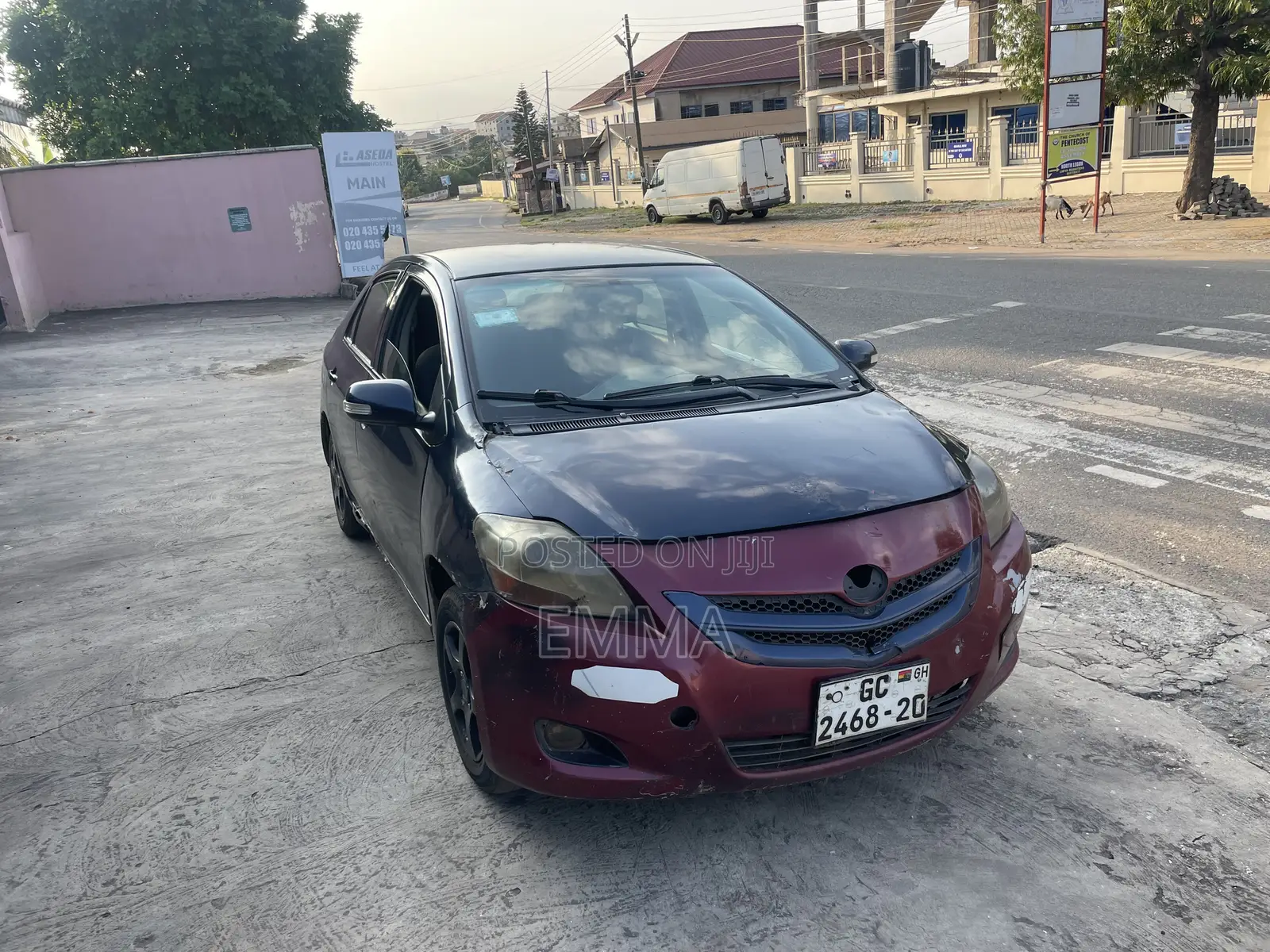 Toyota Yaris 2008 Blue